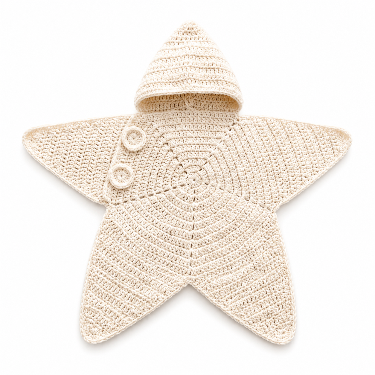 Star Snuggle – Handcrafted Baby Star Cocoon