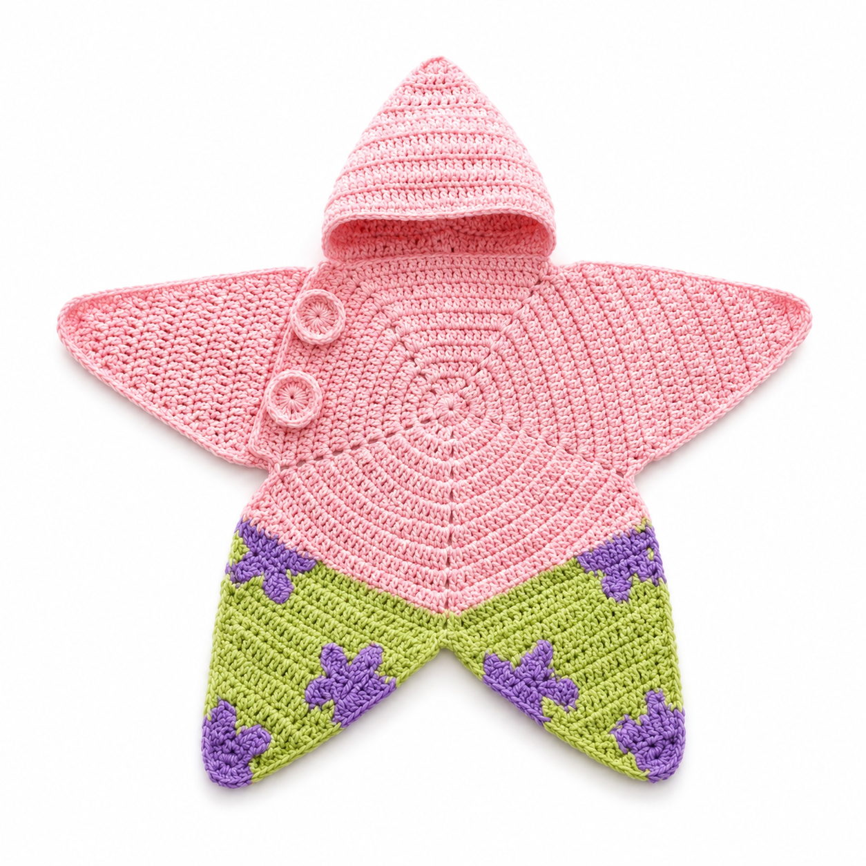 Star Snuggle – Handcrafted Baby Star Cocoon